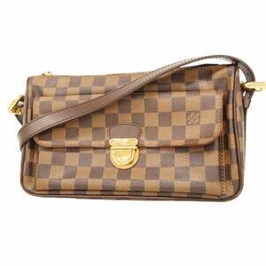 Louis Vuitton Damier Ravello GM Shoulder Bag N60006 Ebene Women's P2432733